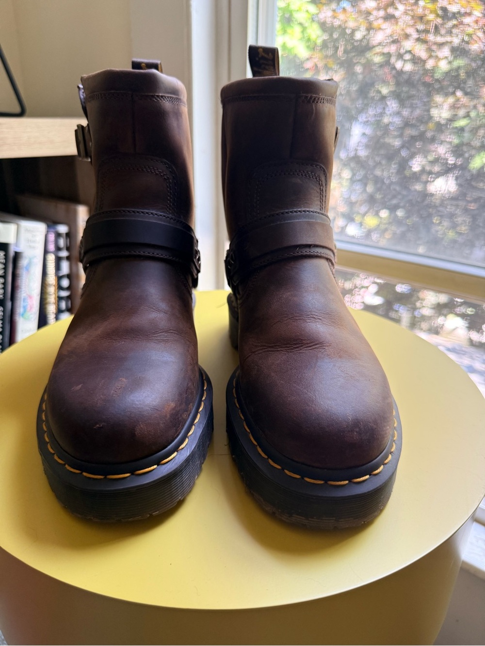 Dr. Martens Anistone Harness Unisex Boots